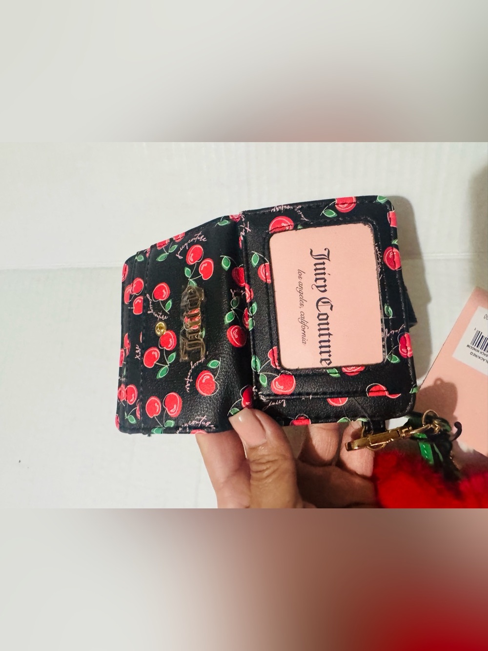Juicy Couture Cherry girl Card Case wallet BNWT - Picture 4 of 4